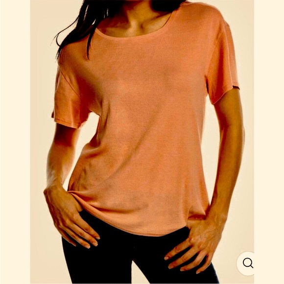 Sandrine Rose Crew Neck Tee Size small New! - Picture 1 of 8